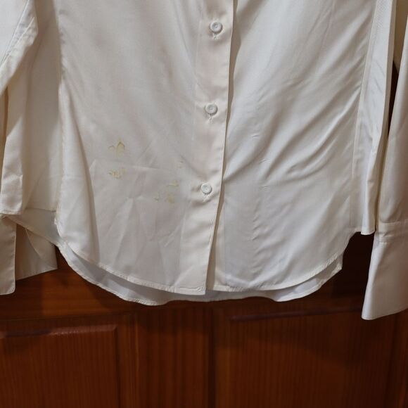 GianFranco Ferre Oprah Winfrey Owned Round Neck Long Sleeve Blouse LG 46 - Picture 16 of 16